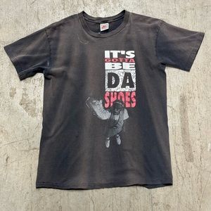 Vintage Nike Spike Lee Michael Jordan Shirt It’s Gotta Be Da Shoes Faded Size M